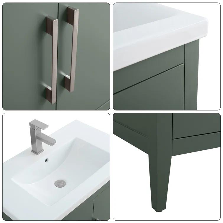 30" Single Bathroom Vanity Set