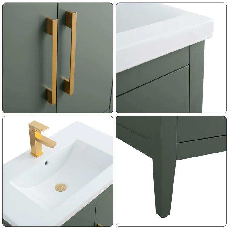 30" Single Bathroom Vanity Set