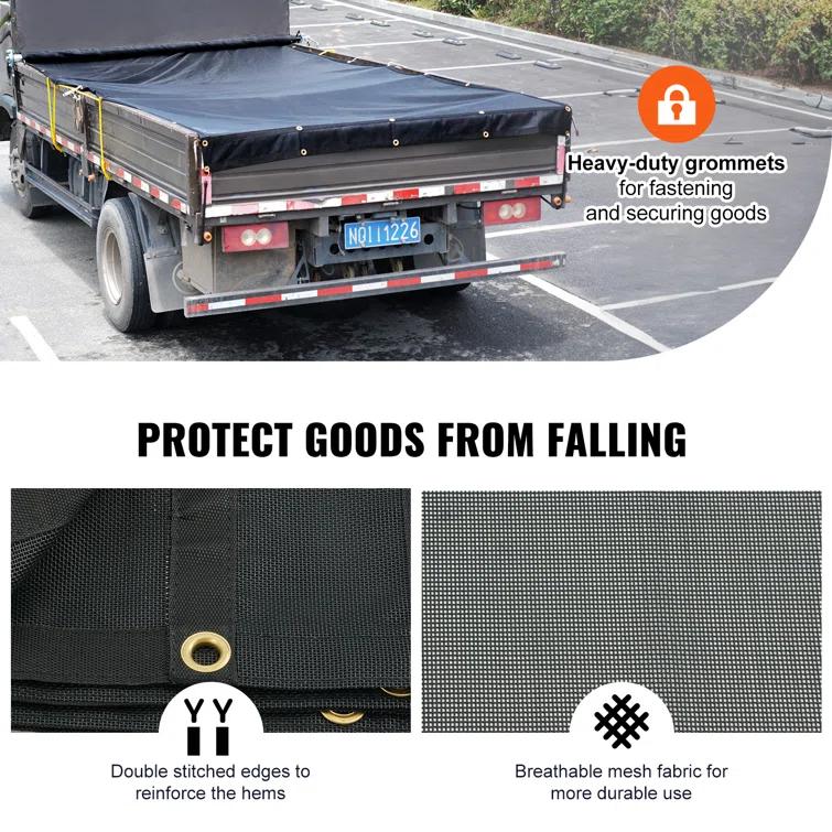 VEVOR 1'' Polyester Cover Retractable Trailer Awning