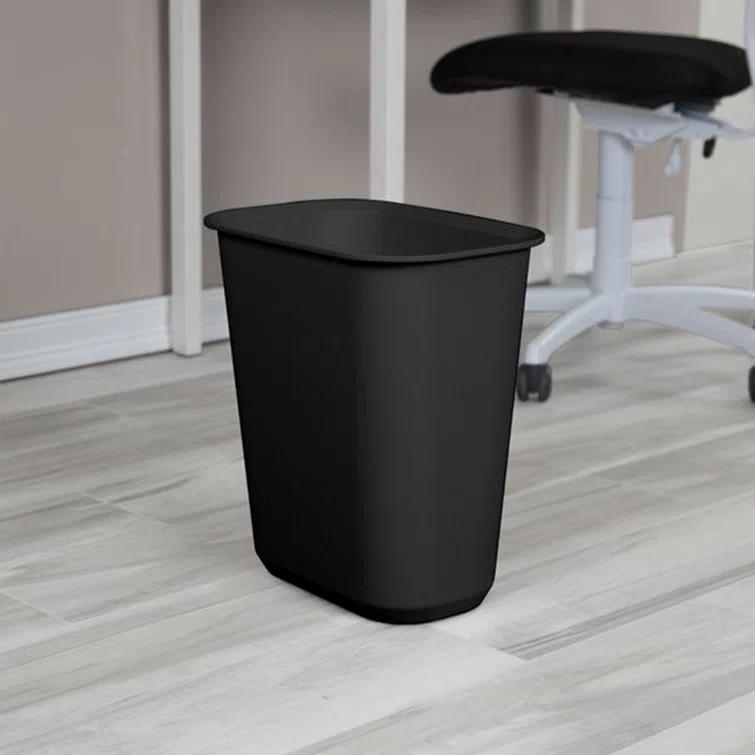 Sterilite Rectangular Wastebasket Open Top Trash Bin, 6 Pack | Wayfair