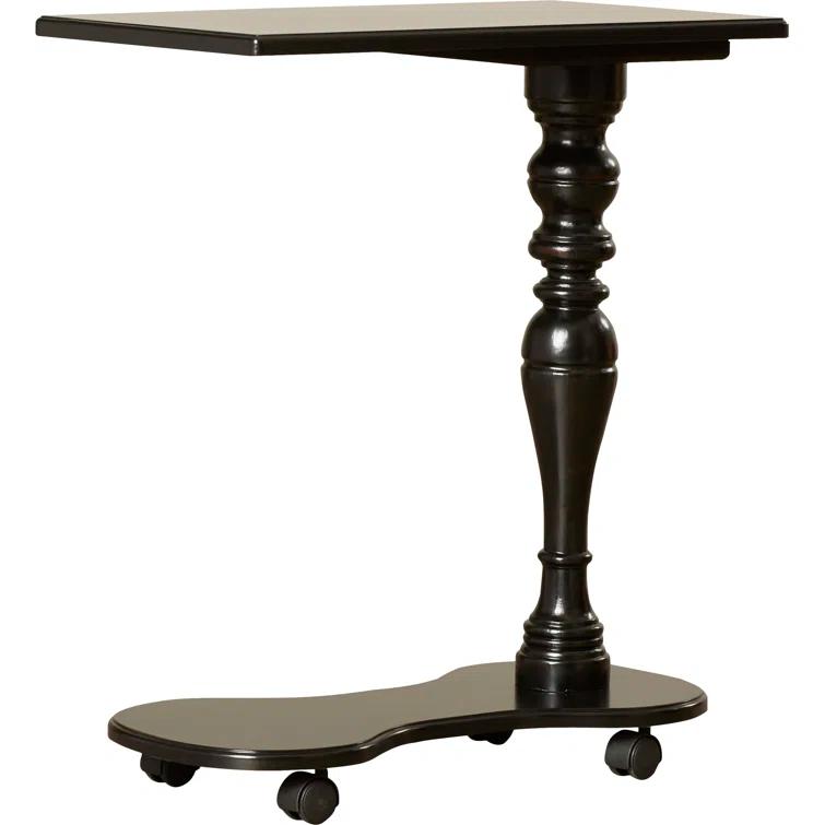Black Licorice Birch Veneer Mobile Tray Table