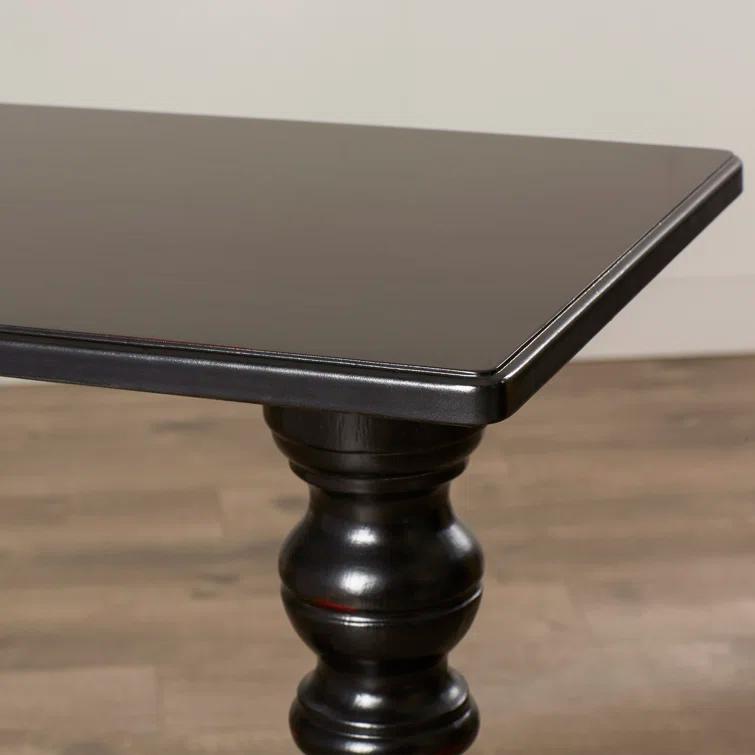Black Licorice Birch Veneer Mobile Tray Table