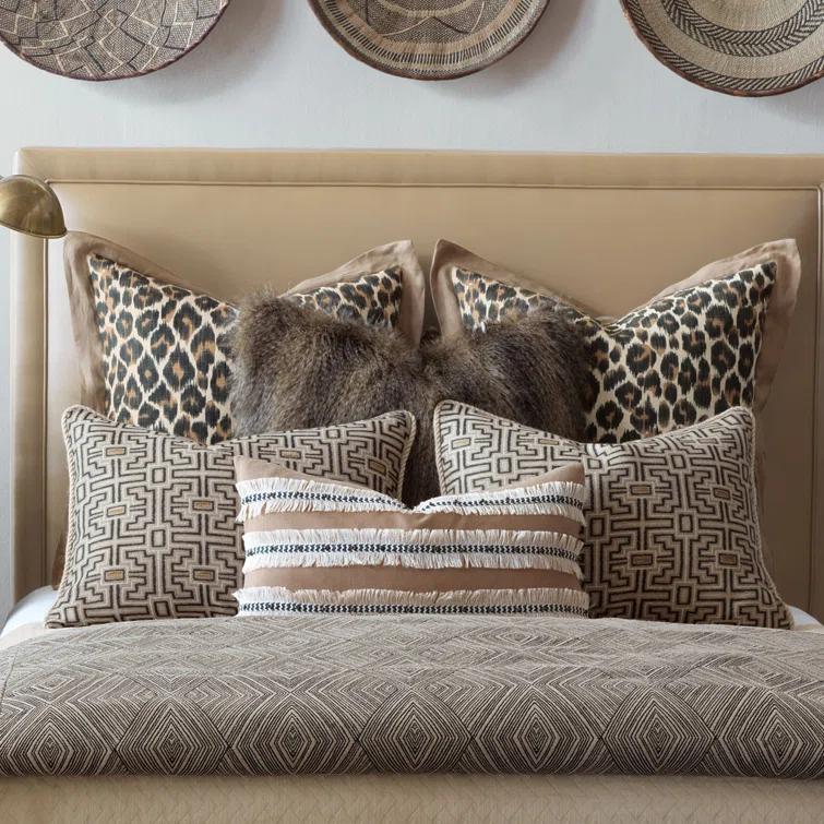 Naya Eclectic Cotton Blend Geometric Shapes Duvet Cover Set