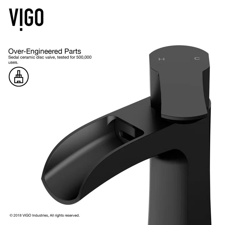 Paloma Single Hole Bathroom Faucet