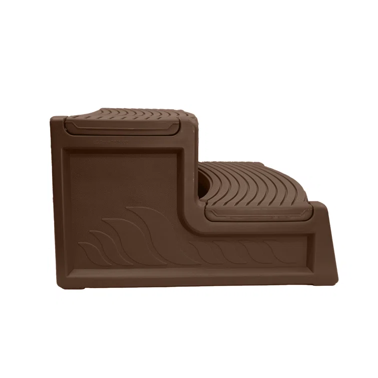 Confer Plastics Handi-Step Spa Hot Tub Stairs for Straight & Curved Spas