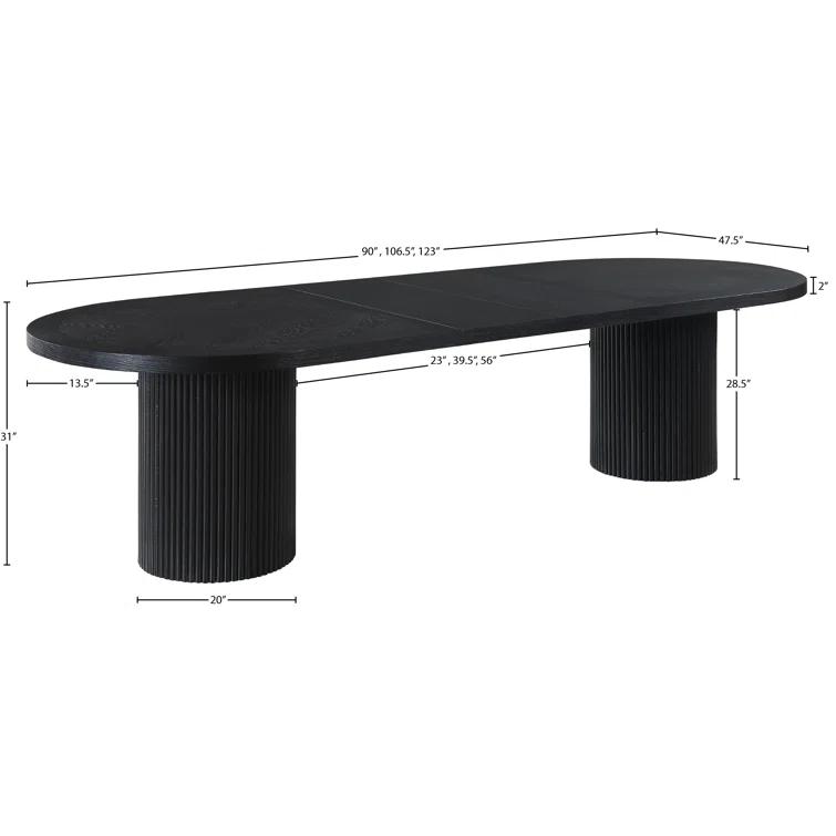 Wrought Studio™ Ivona Oak Dining Table