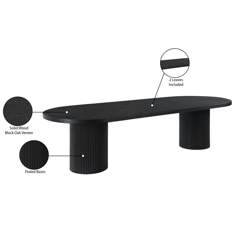 Wrought Studio™ Ivona Oak Dining Table