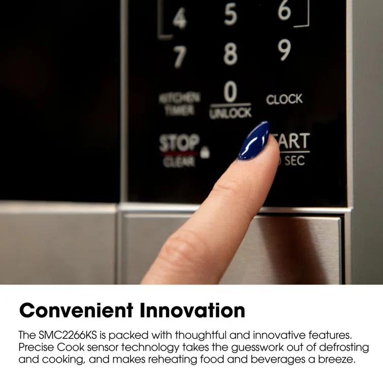 2.2 cuft 1200W Countertop Microwave Oven