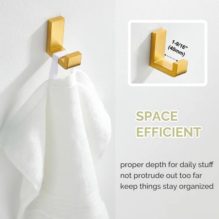 Stainless Steel Bathroom Wall Mounting Robe Hook