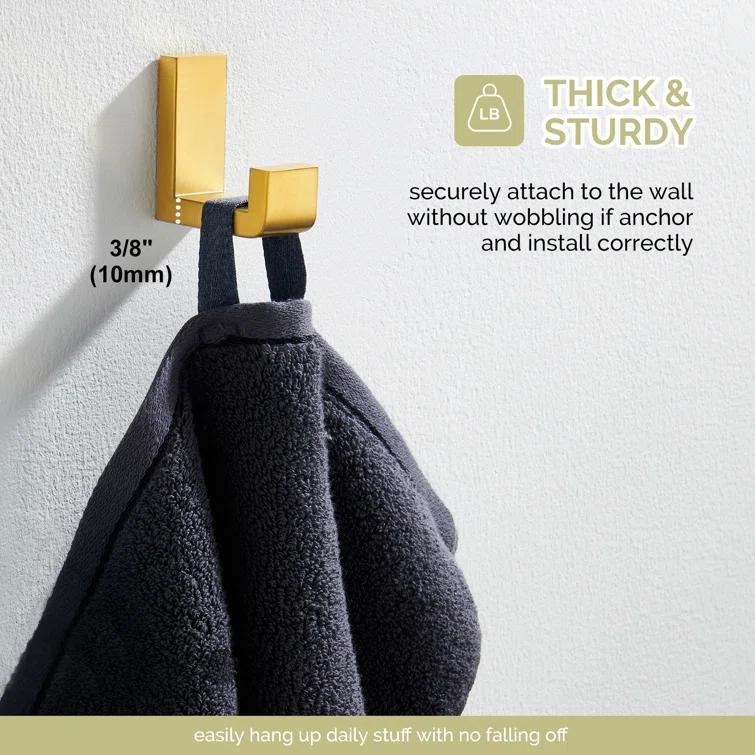Stainless Steel Bathroom Wall Mounting Robe Hook