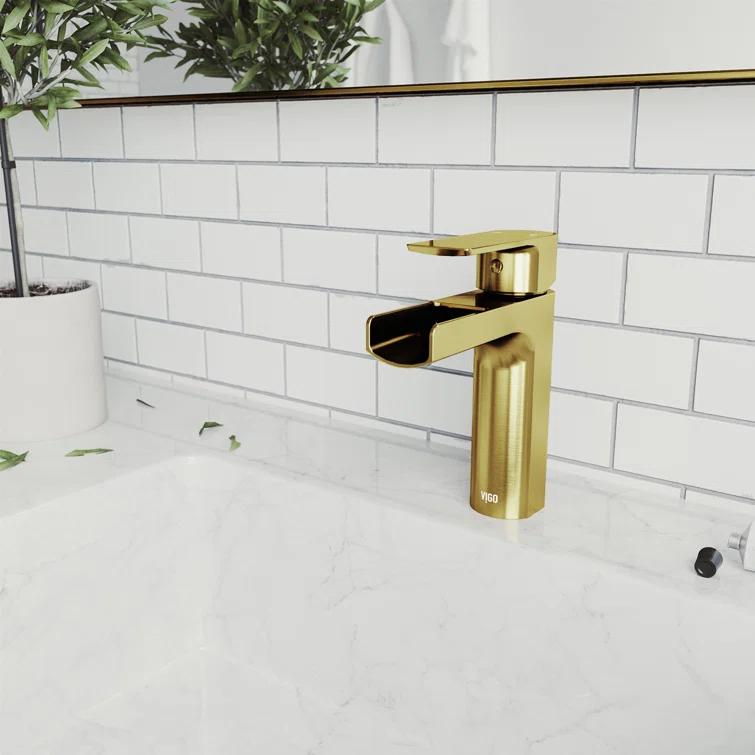 Ileana 7" H Single Handle Single Hole Bathroom Faucet