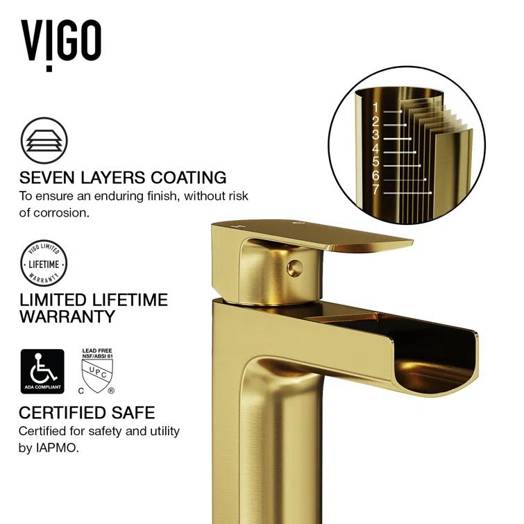Ileana 7" H Single Handle Single Hole Bathroom Faucet