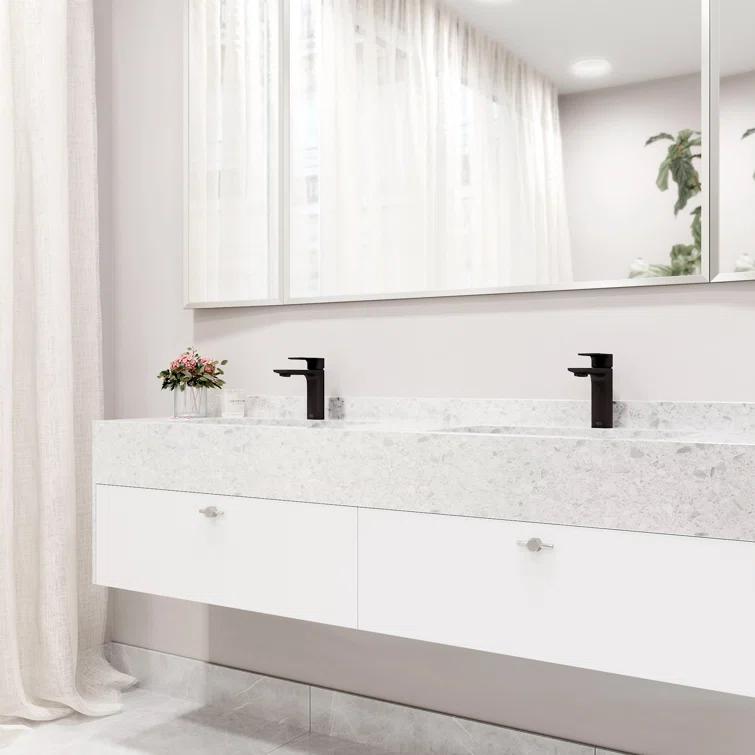 Davidson 6" H Single Handle Single Hole Bathroom Faucet