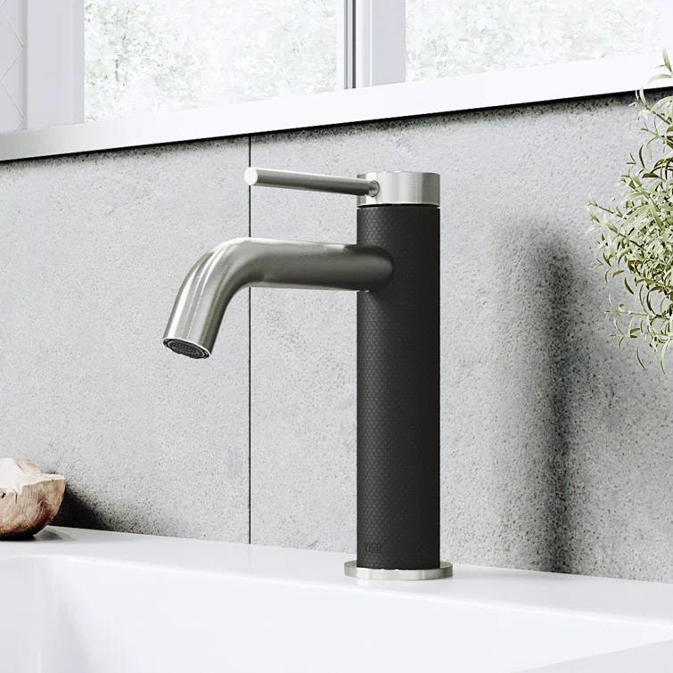 Madison 8" H Single Handle Single Hole Bathroom Faucet