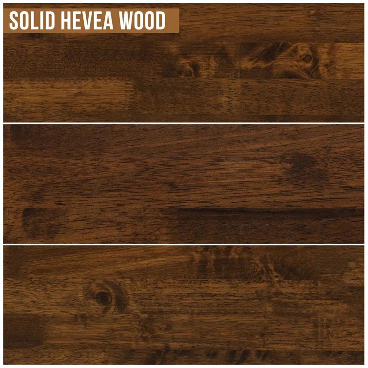 Serenity Premium Solid Wood Bed Frame with Headboard, Scandinavian Signature High Headboard Wood Bed, 800 lb Capacity, No Box Spring Needed, Fits All Mattresses, 5-Year Warranty