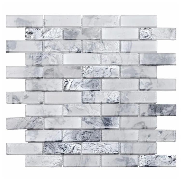 Apollo Tile Verre 11.7 In. X 11.7 In. Glass Mosaic Wall And Floor Tile (9.5 Sq Ft/Case) - 10 Pack (Set of 10)