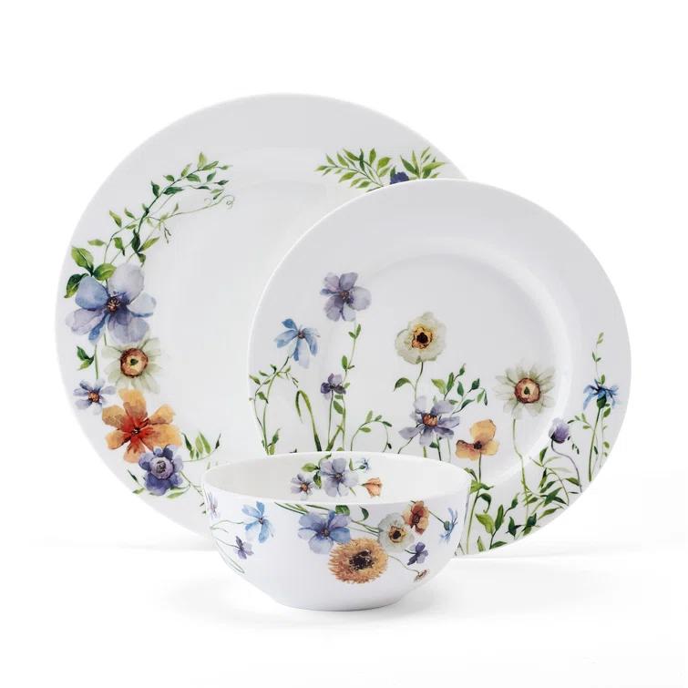 Mikasa Audrina 12-Piece Dinnerware Set, Service For 4 | Wayfair