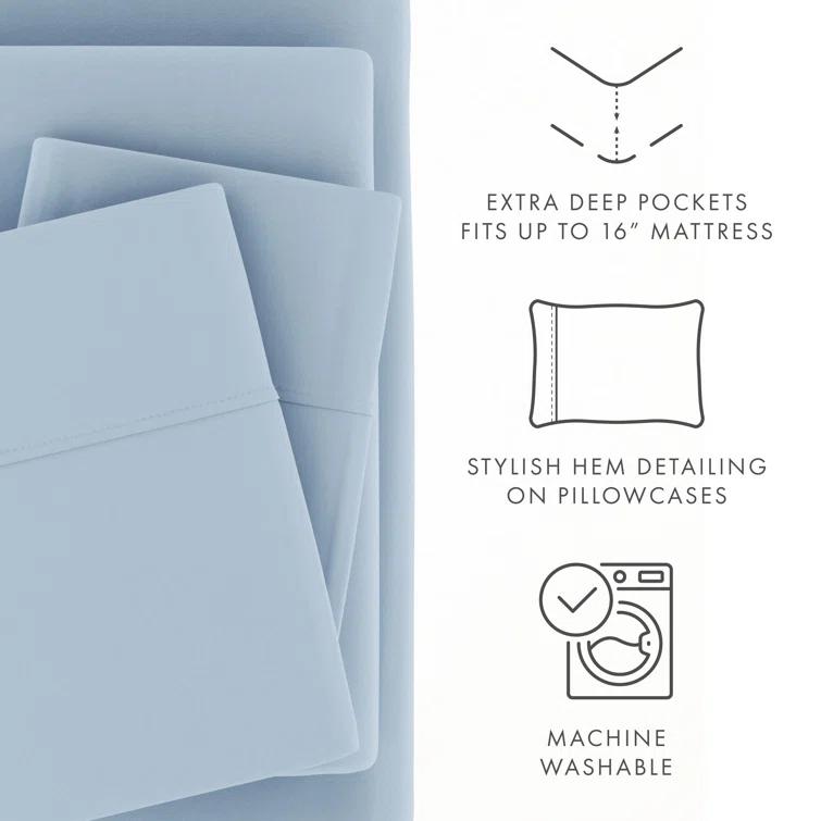 Everspread Microfiber Sheet Set
