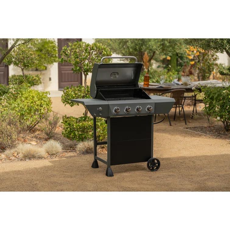 Megamaster 4 - Burner Freestanding Liquid Propane Gas Grill