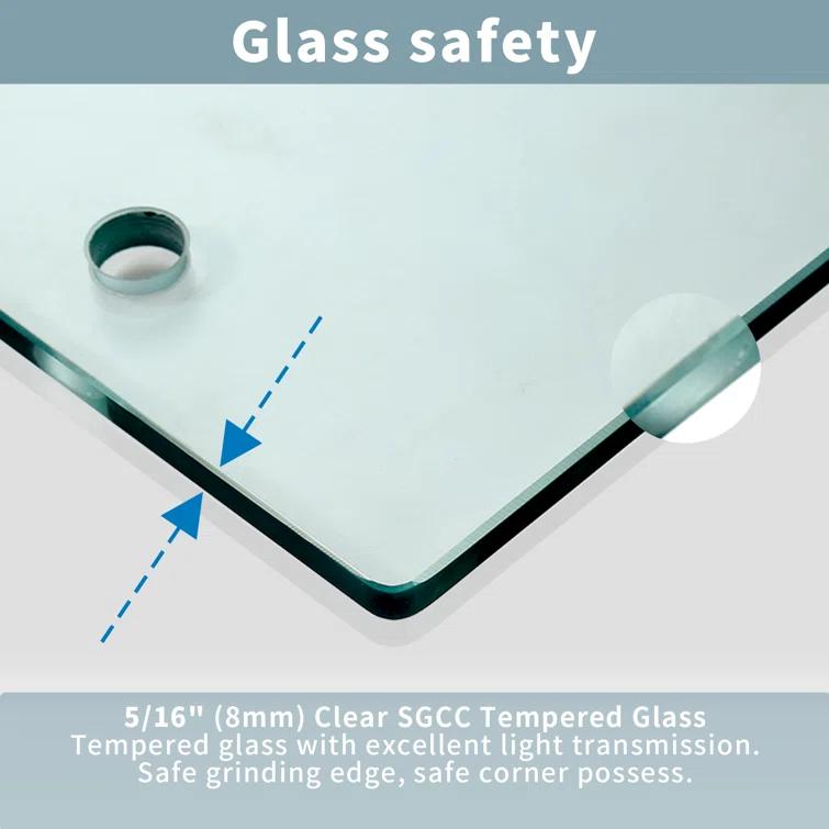 56-60 In. X 76 In Double Sliding Shower Door, 5/16 In Clear Tempered Glass Easy-Clean Coating Chrome