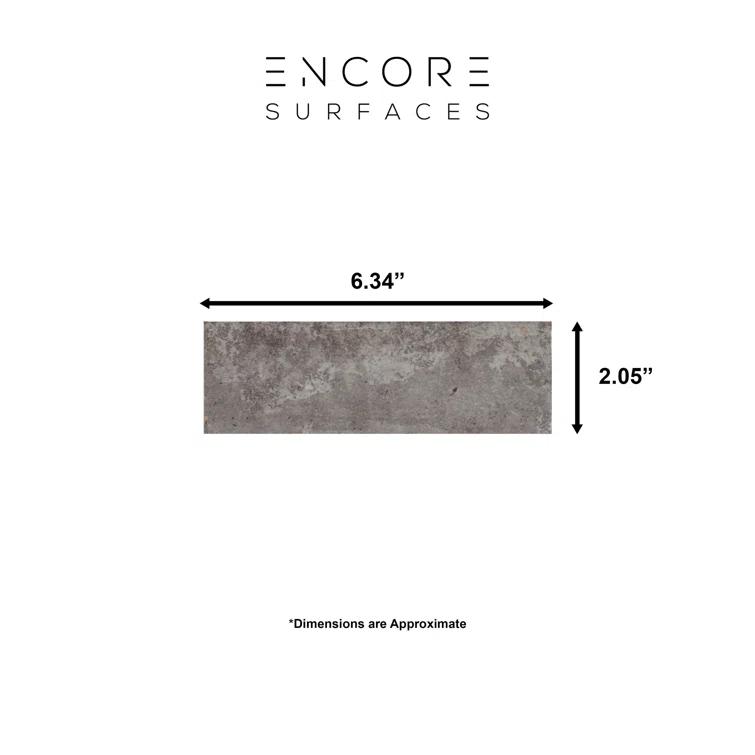 Tennessee 2" x 6" Zellige Subway Wall Tile