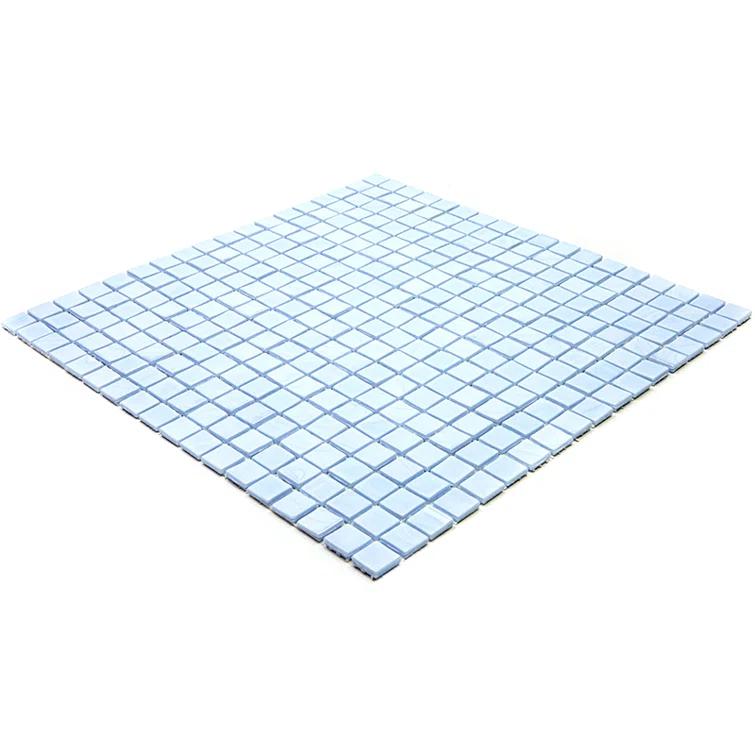 Skosh 0.6" x 0.6" Glass Grid Mosaic Wall & Floor Tile