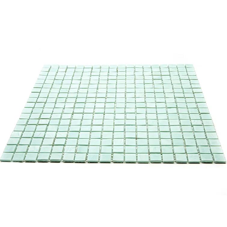 Skosh 0.6" x 0.6" Glass Grid Mosaic Wall & Floor Tile