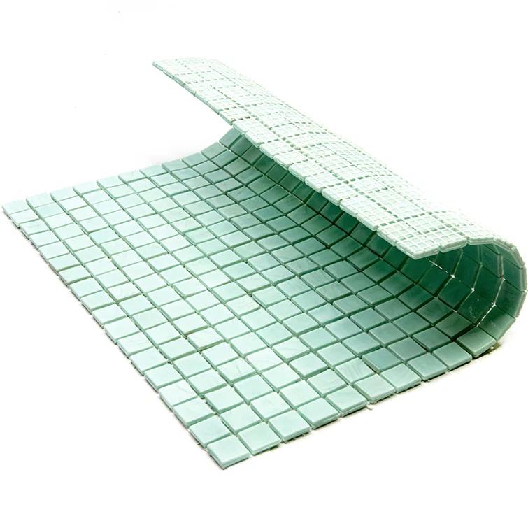 Skosh 0.6" x 0.6" Glass Grid Mosaic Wall & Floor Tile