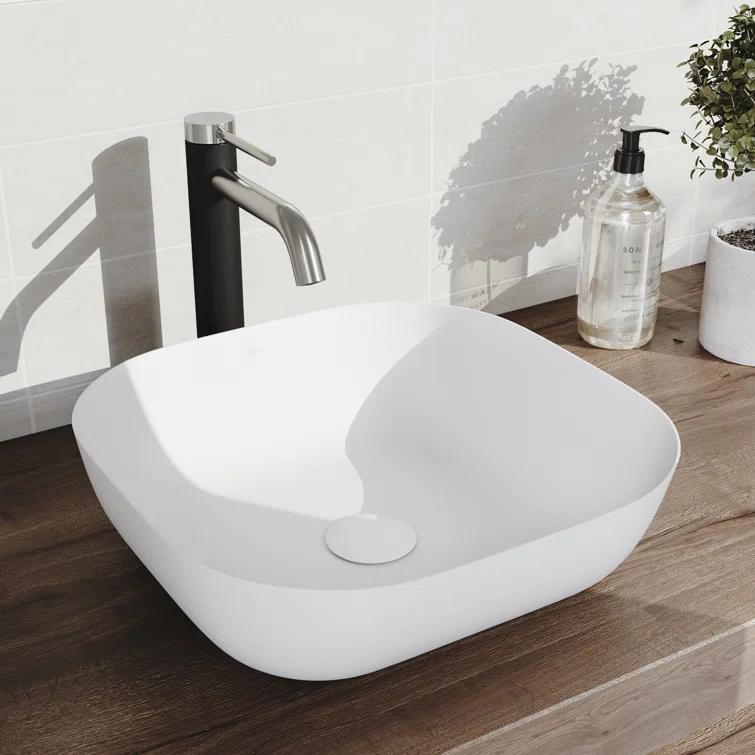 Lexington 10" H Single Handle Vessel Sink Bathroom Faucet
