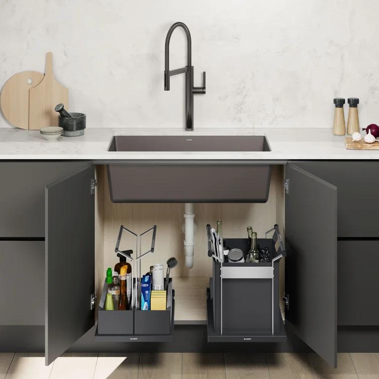 Blanco Under Kitchen Sink Storage Caddy