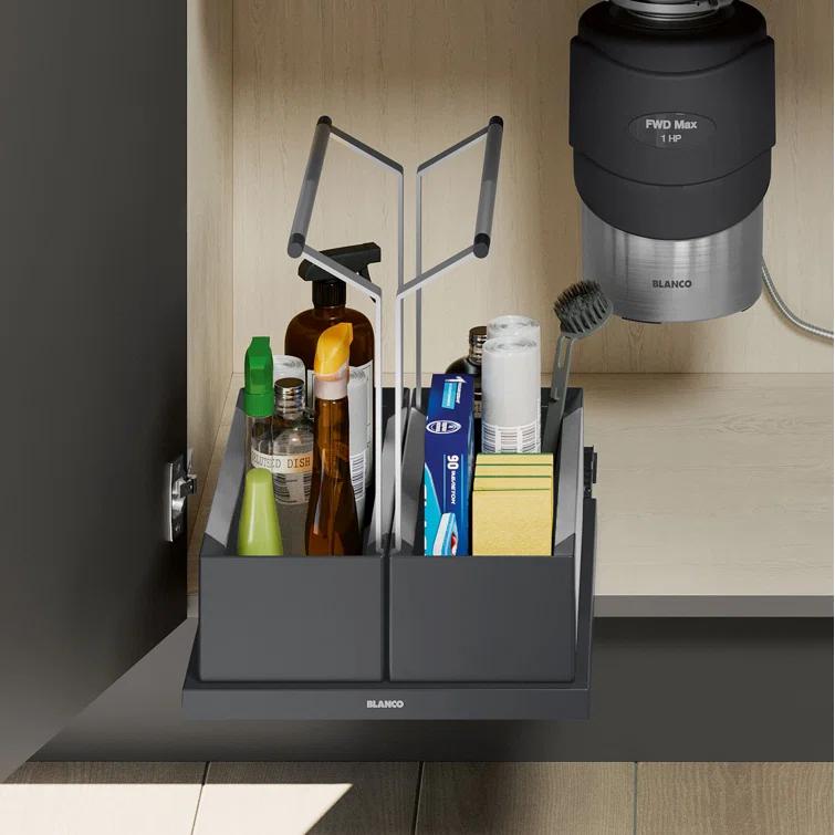 Blanco Under Kitchen Sink Storage Caddy