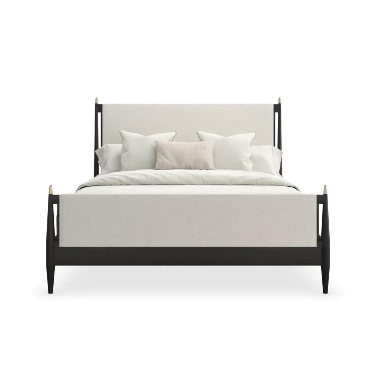 Caracole Modern Rhythm Upholstered Standard Bed