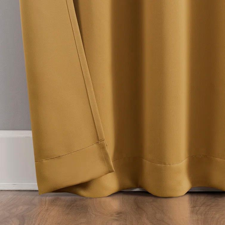 Wayfair Basics® Thermal Blackout Rod Pocket Curtain Panel