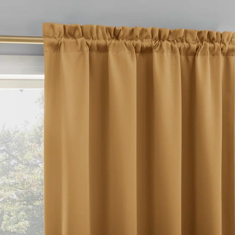 Wayfair Basics® Thermal Blackout Rod Pocket Curtain Panel