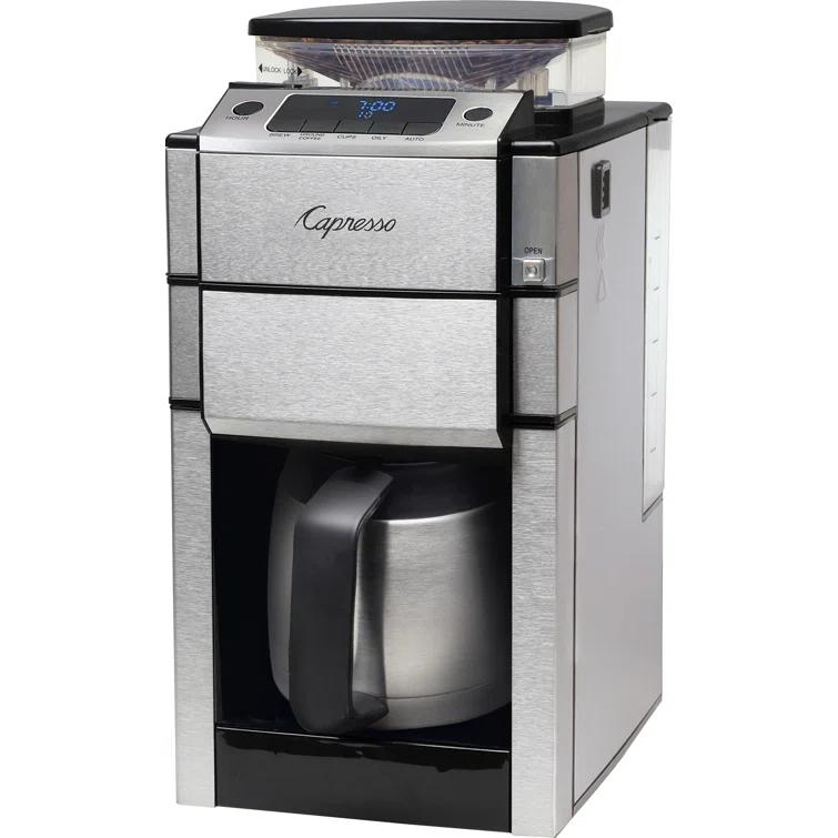Capresso CoffeeTEAM Pro Plus 10-Cup Coffee Maker with Thermal Carafe