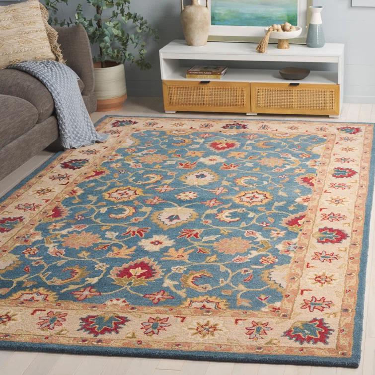 Charlton Home® Tingley Hand Tufted Wool Oriental Rug