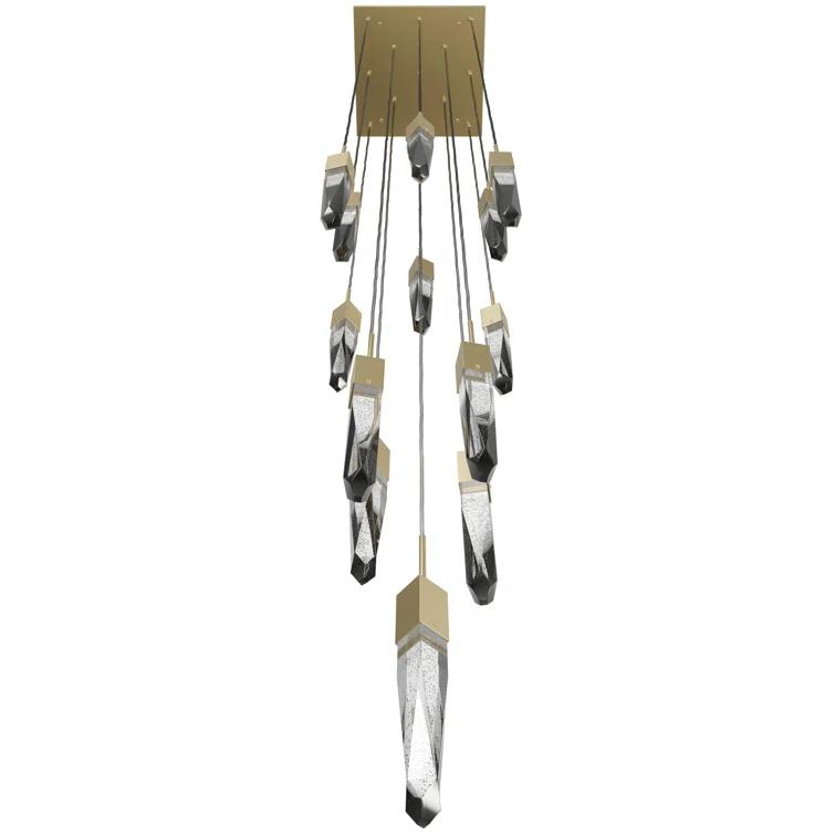 Avenue Lighting Aspen 13 - Light Crystal Dimmable Tiered Chandelier