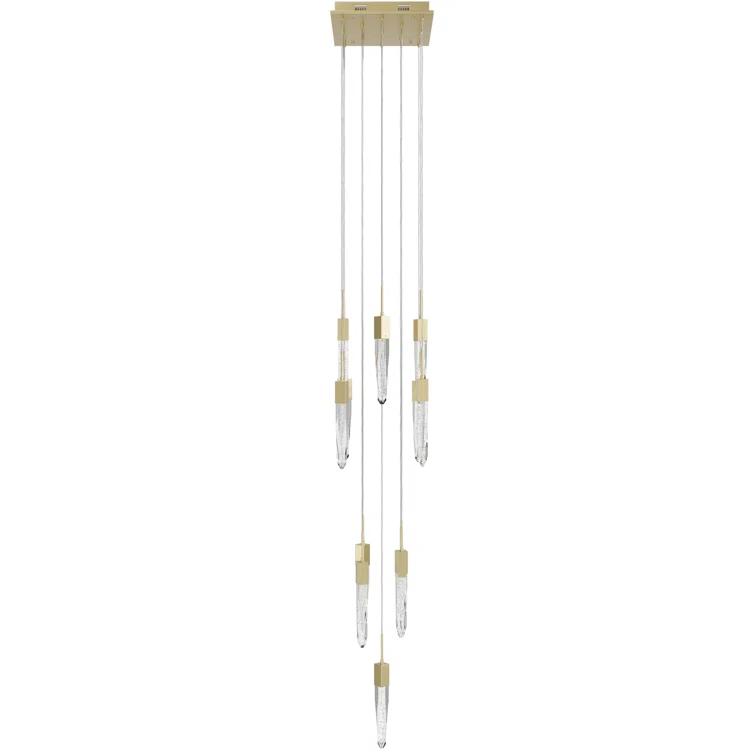 Avenue Lighting Aspen 13 - Light Crystal Dimmable Tiered Chandelier