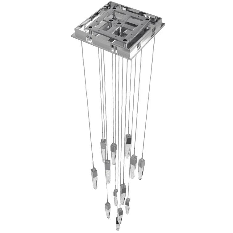 Avenue Lighting Aspen 13 - Light Crystal Dimmable Tiered Chandelier