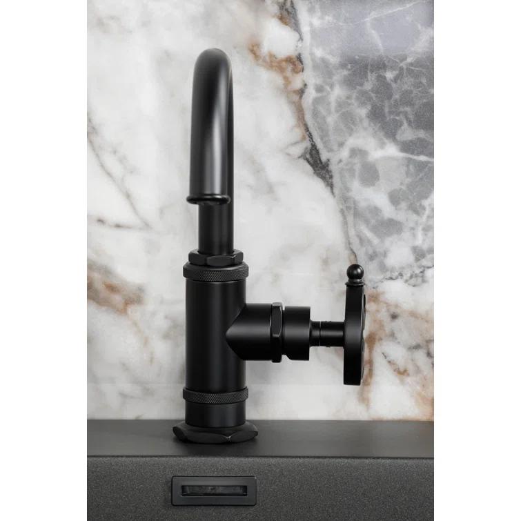 Kingston Brass Belknap Single-Handle 1-Hole Deck Mount Bathroom Faucet