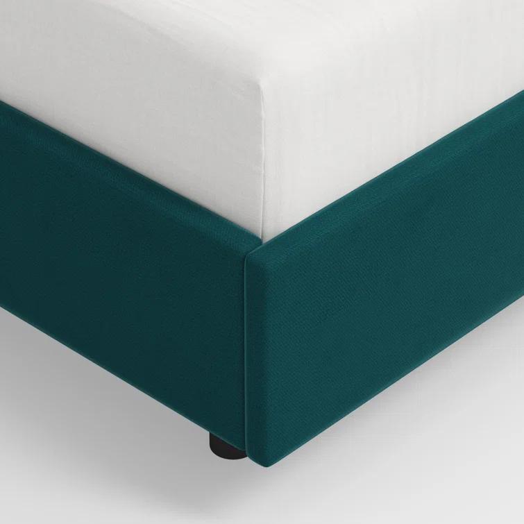 Annabel Upholstered Wingback Bed