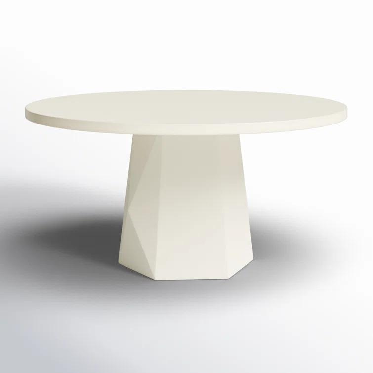 Clemmie 60'' Concrete Outdoor Dining Table