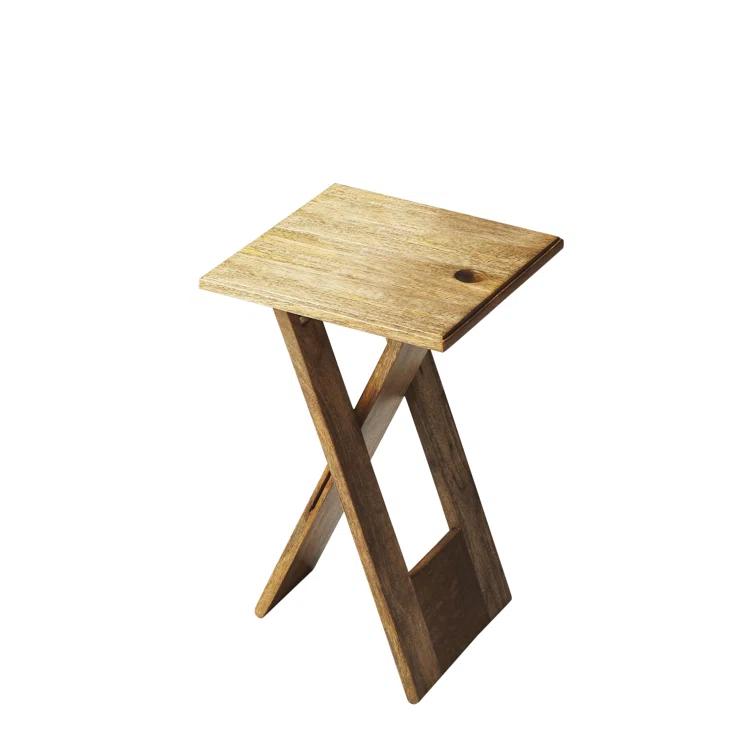 Butler Specialty Hammond Natural Wood Folding Table