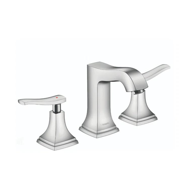 Metropol Classic Widespread Bathroom Faucet with Drain Assembly
