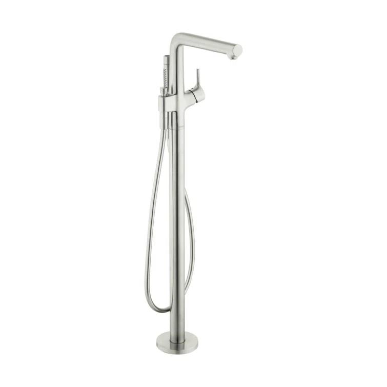 Talis S Single Handle Floor Mounted Trim with Hand Shower