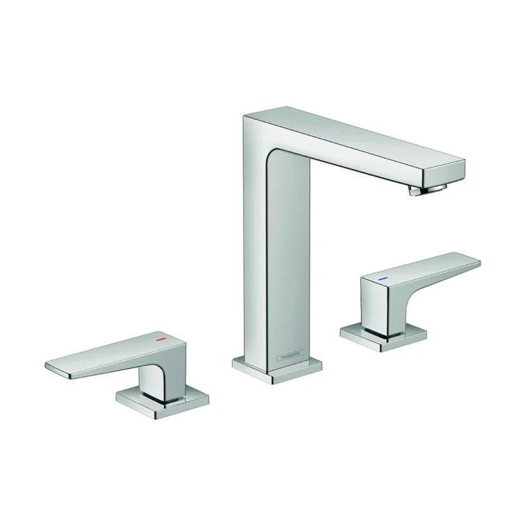 Metropol Low Flow Water Saving Widespread Faucet with Drain Assembly