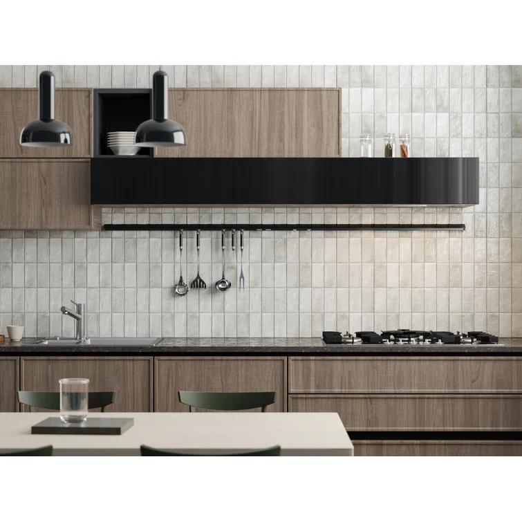 Antigo Snow 2 in. x 5 in. Glossy Ceramic Wall Tile (12.1 sq. ft./Case, 144 pcs)