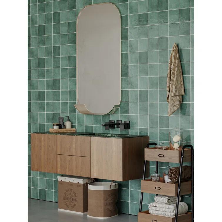 Antigo 5 In. X 5 In. Glossy Ceramic Wall Tile (12.1 Sq. Ft./Case)