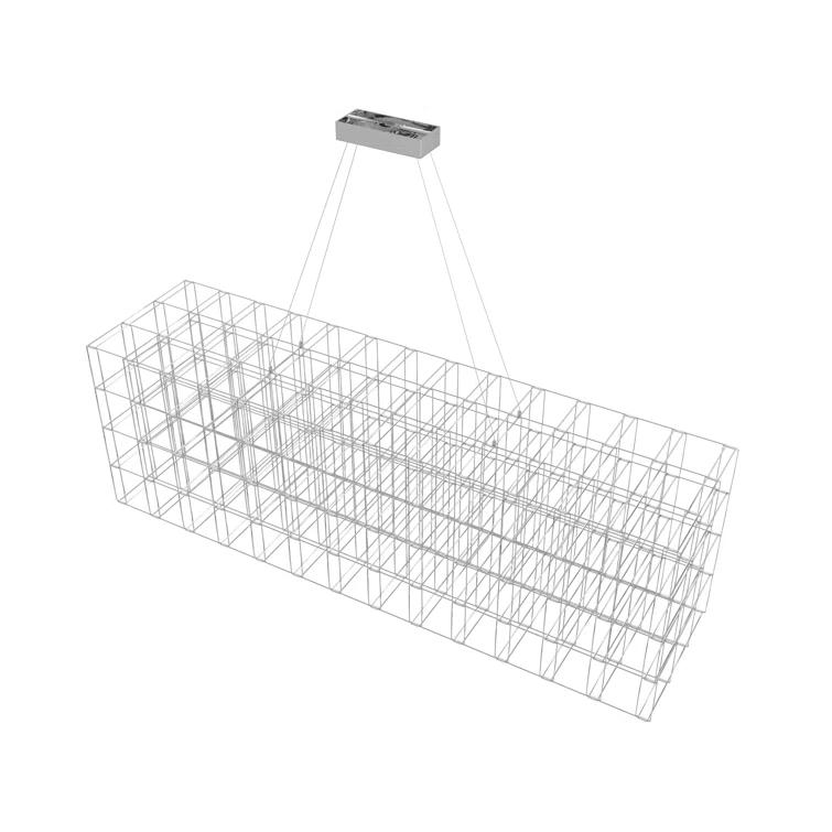 Argyle 200 - Light Chrome Kitchen Island Pendant