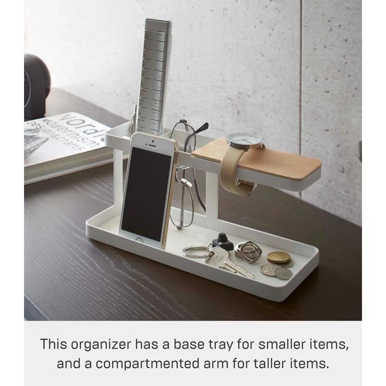 Yamazaki Home Countertop Spice Caddy, Storage And Organizer Rack, Steel, Anti-Slip Rubber Feet